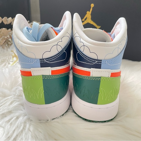 NIKE AIR JORDAN 1 MID SE BACKYARD PRICE FIRM - Picture 8 of 16